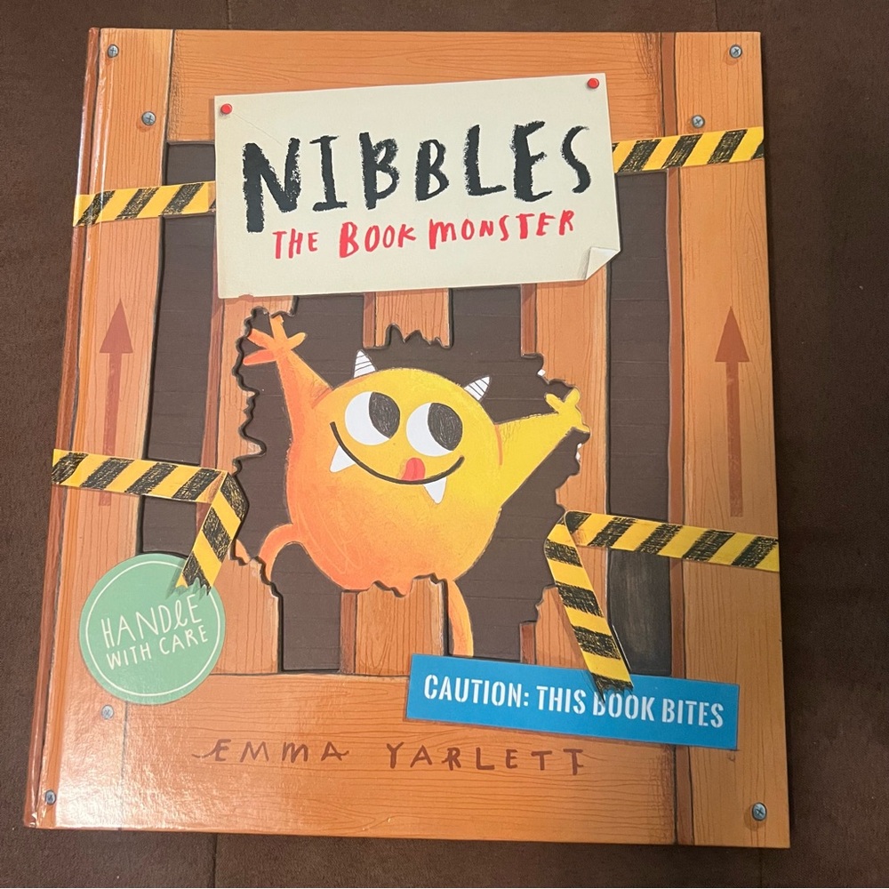 Nibbles The Book Monster Hardcover Book